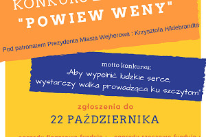 XII EDYCJA WEJHEROWSKIEGO KONKURSU LITERACKIEGO "POWIEW WENY"