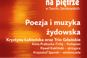 Wieczór z poezją i muzyką żydowską. Wiersze na Piętrze