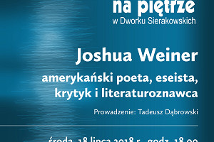 Wiersze na Piętrze z Joshua Weinerem