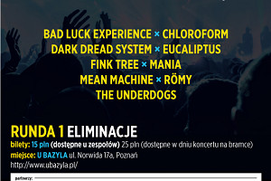 RUNDA I (Eliminacje) EMERGENZA FESTIVAL POLSKA - POZNAŃ - U Bazyla!