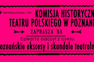 listopad w TEATRZE POLSKIM W POZNANIU // debaty, koncerty i slam poetycki!