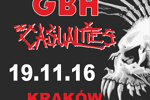 Koncert z okazji 25-lecia Galicja Productions: The Exploited, GBH, The Casualties!