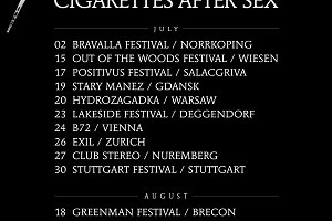 Cigarettes After Sex w Polsce!