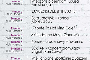 Rozkład jazdy kulturalnej - marzec 2016!