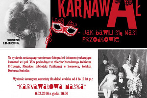 „Karnawał – jak bawili się nasi przodkowie" – wystawa w Zamku Sieleckim