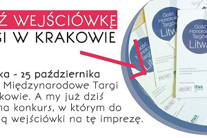 Wygraj wejściówkę na Targi Książki w Krakowie