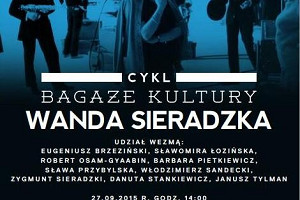 Specjalne wydanie Bagaży kultury poświęcone Wandzie Sieradzkiej