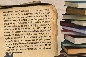 Nadmorski Plener Czytelniczy z Psychoskokiem (31 lipca – 2 sierpnia)