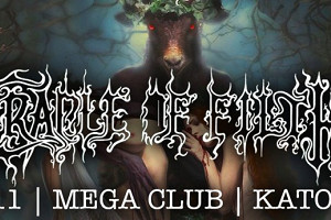 Cradle of Filth na jedynym koncercie w Polsce