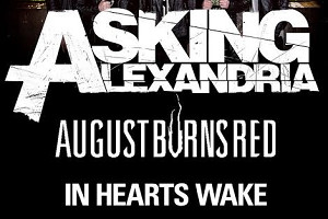 Asking Alexandria, August Burns Red i In Hearts Wake na dwóch koncertach w Polsce