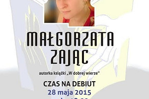 Czas na debiut  2015 – Małgorzata Zając