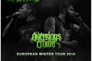 WITHIN THE RUINS, I DECLARE WAR, AVERSIONS CROWN | 29.01. | HYDROZAGADKA, WARSZAWA