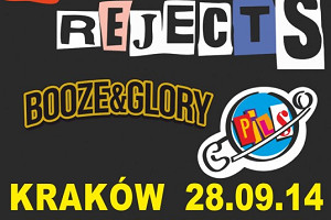 COCKNEY REJECTS, Booze&Glory, Pils w Krakowie