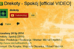 Drekoty - premiera teledysku "Spokój"