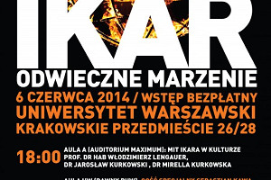 IKAR ODWIECZNE MARZENIE – kolejne wydarzenie z cyklu Filmoteka Aktywnego Człowieka