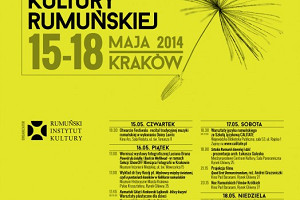 VII Festiwal Kultury Rumuńskiej w Krakowie!