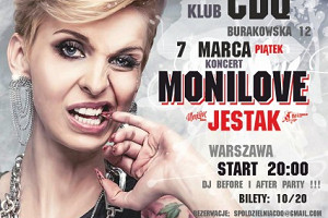 Koncert zespołu Monilove promujący album „JESTAK”