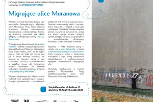 Otwarcie wystawy „Migrujące ulice Muranowa”