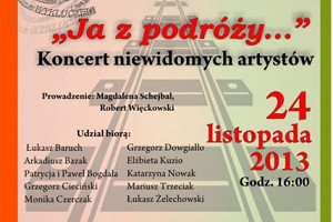 Koncert niewidomych i niesłyszących artystów „Ja w podróży…” w CK Wrocław Zachód