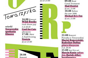 Koncerty w Towarzyskiej SIERPIEŃ: Wild Books i Bołtuć/Kopczyński