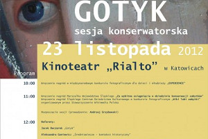 Gotyk. Sesja konserwatorska