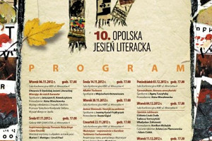 Opolska Jesień Literacka 2012 - program