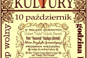 V Wieczór Wolnej Kultury w Palecie