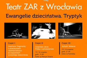 Teatr ZAR we wrześniu w Legnicy