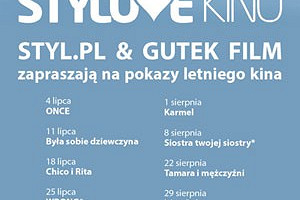 Letnie i stylowe kino z Gutek Film i Styl.pl