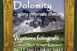 Dolomity – góry poprzez chmury