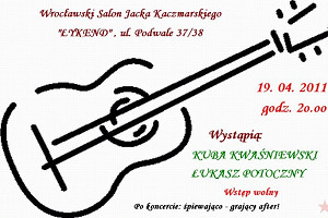 Wrocławski Salon Jacka Kaczmarskiego - edycja kwietniowa!