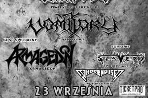 MALEVOLENT CREATION i VOMITORY na jedynym koncercie w Polsce!